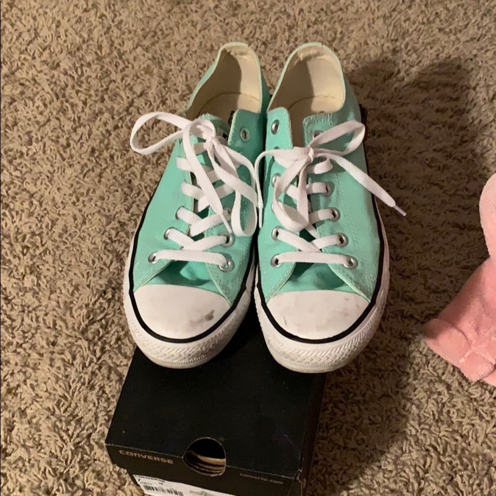 Mint Green Converse
